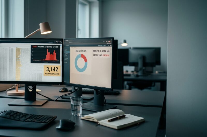 El Phishing con IA desborda los SOC: Estrategias para reducir la sobrecarga del Nivel 1